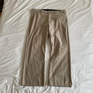 Tang baggy wide leg trousers with belt loop